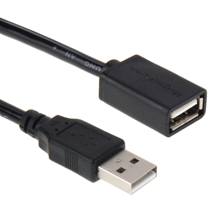 Cable de extensión USB 2.0 AM a AF longitud: 3 m (Negro)