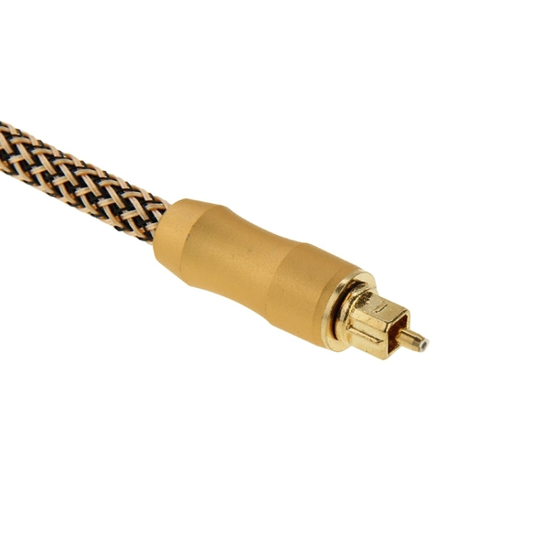 Câble à fibre optique audio numérique de 1,5 m de longueur Toslink mam OD: 6,0 mm