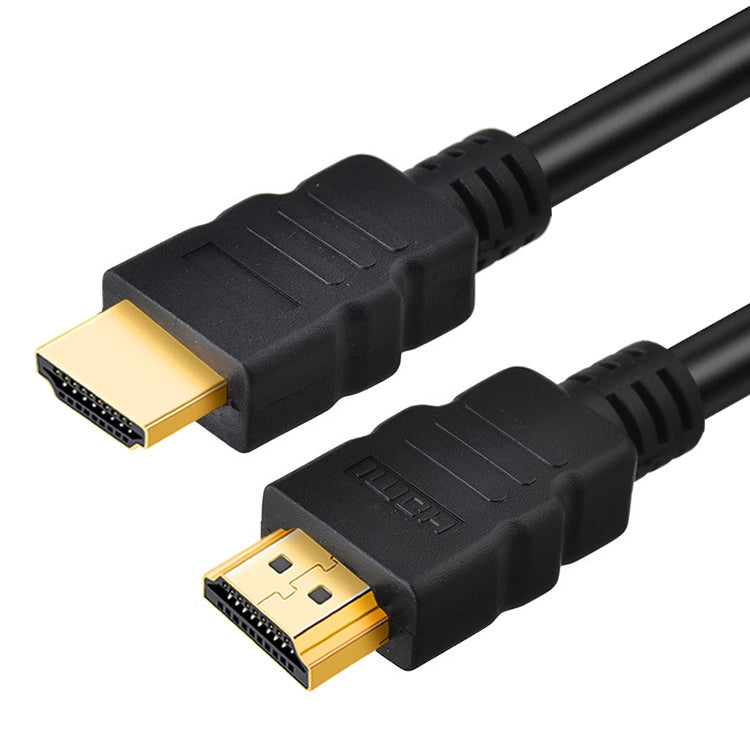 HDMI 19-Pin Male Cable 1.8m to HDMI 19-Pin Male Version 1.3 compatible with HD TV / Xbox 360 / PS3 etc. (Black + Gold plated)