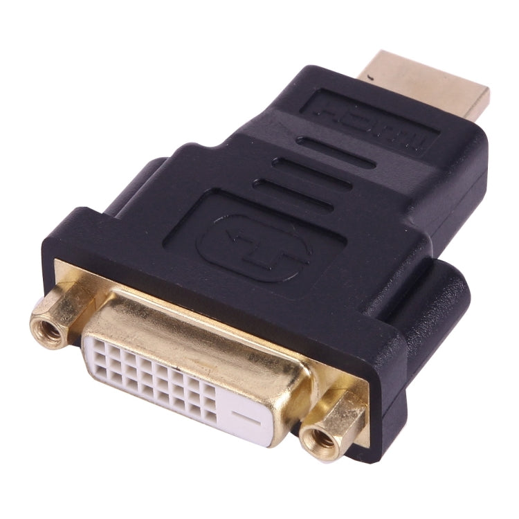 Adaptateur HDMI 19 broches mâle vers DVI 24 + 1 broche femelle plaqué or