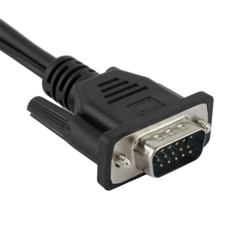 Adaptador de caja convertidora de video VGA + a Full HD 1080P HDMI Para HDTV