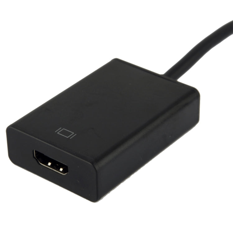 Adaptador de caja convertidora de video VGA + a Full HD 1080P HDMI Para HDTV