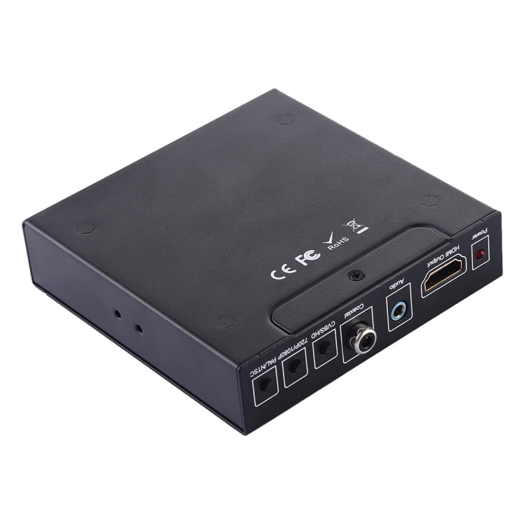 NK-8A AV + HDMI to HDMI HD Video Converter (Black)