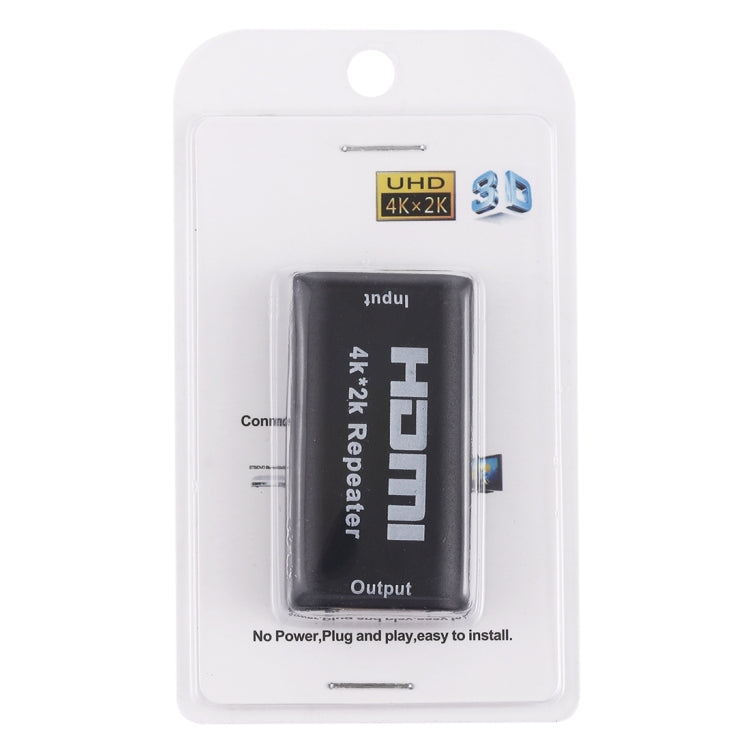 HDMI Amplifier Repeater UHD 4Kx2K (Black)