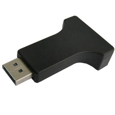 Adaptateur DisplayPort mâle vers DVI femelle (noir)