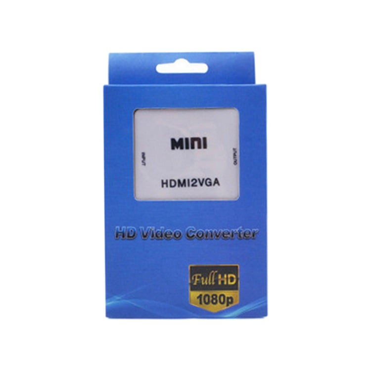 Mini HDMI to VGA Audio Converter