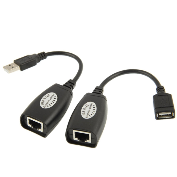 50m USB to RJ45 Extender with Cat5e Cable