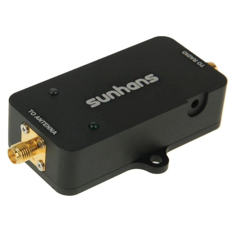 Sunhans SH24BTA-N 35dBm 2.4GHz 3W 11N / G / B Amplificador de Señal WiFi Amplificador WiFi Repetidor Inalámbrico (Negro)