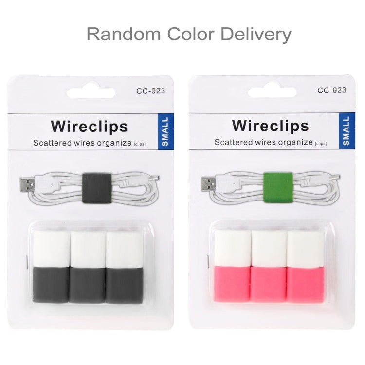 6 PCS Smart Wire Cable Clips Scattered Cables Organize Color Random Delivery