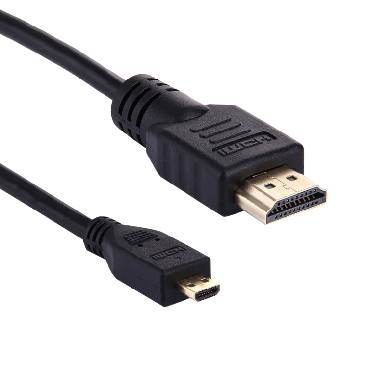 Câble Micro HDMI vers HDMI 1,5 m 19 broches Version 1.4 Compatible 3D