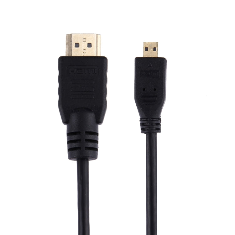 Cable Micro HDMI a HDMI de 19 pines de 1.5 m Versión 1.4 compatible con 3D