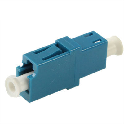 LC-LC Singlemode Simplex Fiber Flange/Connector/Adapter/Lotus Root Device (Blue)