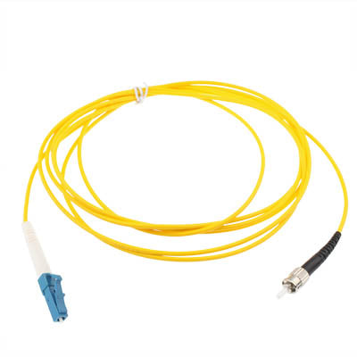Single-core single-mode fiber optic jumper LC-ST length: 3 m