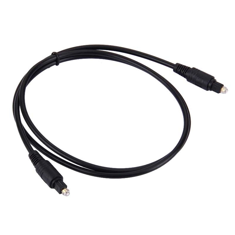 Cable Toslink de fibra Óptica de Audio Digital longitud del Cable: 1 m diámetro Exterior: 4.0 mm (chapado en Oro)