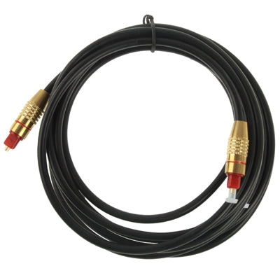 Longueur du câble Toslink à fibre optique audio numérique : 3 m OD : 6,0 mm