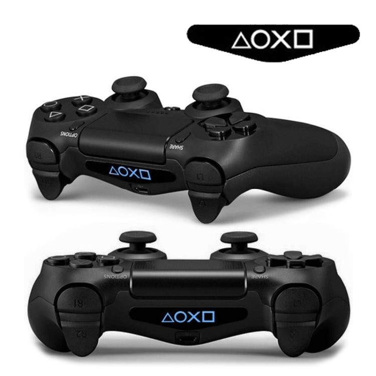 Etiqueta engomada de la barra de la Luz fresca de 4 PCS Para el Controlador de PlayStation 4 DualShock 4