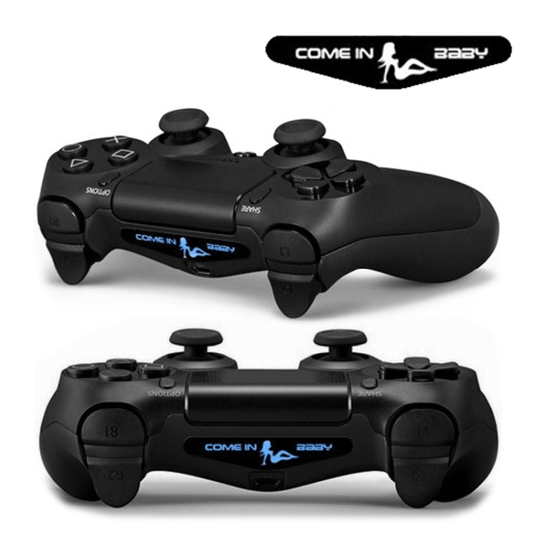 Autocollant Cool Light Bar 4 PCS pour contrôleur PlayStation 4 DualShock 4