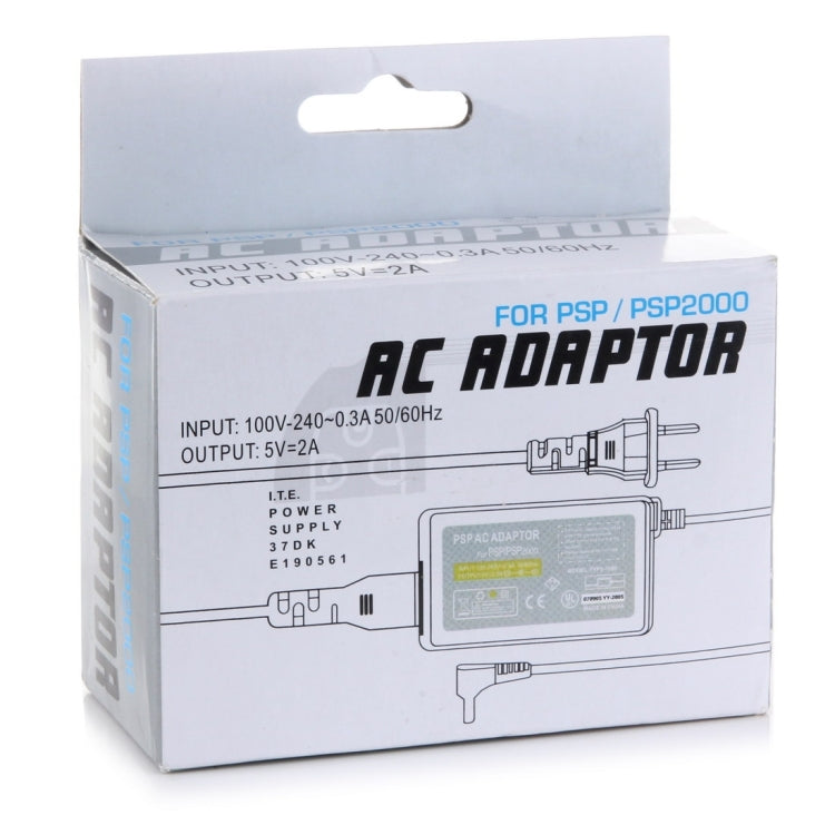 AC Adapter For PSP1000 PSP2000 EU Plug (Black)