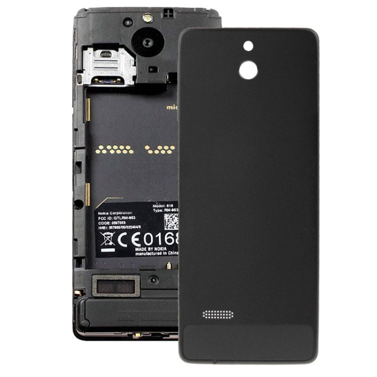 Original Aluminum Battery Back Cover for Nokia 515 (Black)