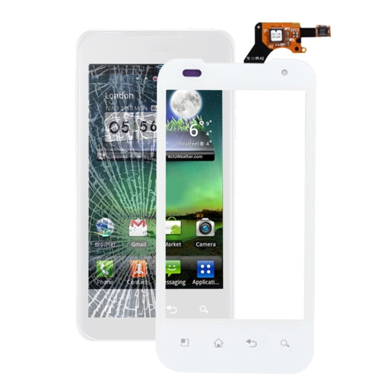 Touch Panel Digitizer LG P990 / P999 / Optimus G2x (White)