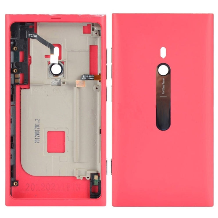 Back Battery Cover with Buttons for Nokia Lumia 800 (Pink)