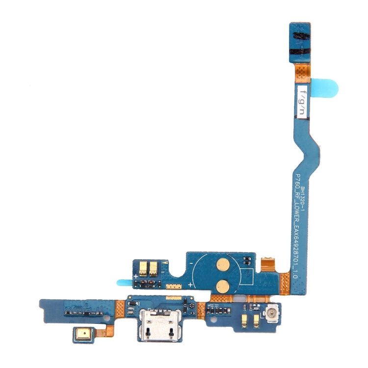 Puerto Conector de Carga USB Cable Flex y Cable Flex de Micrófono LG P760 / Optimus L9 / P765 / P768