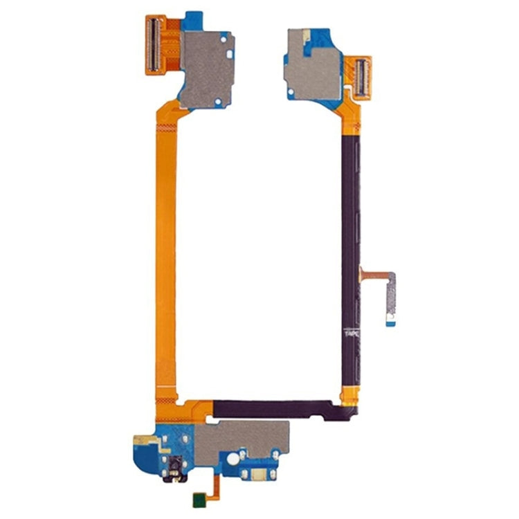 USB Charging Connector Flex Cable and Audio Connector Headphones Flex Cable and Microphone Flex Cable LG G2 / D800 / D801 / D803 / D800T