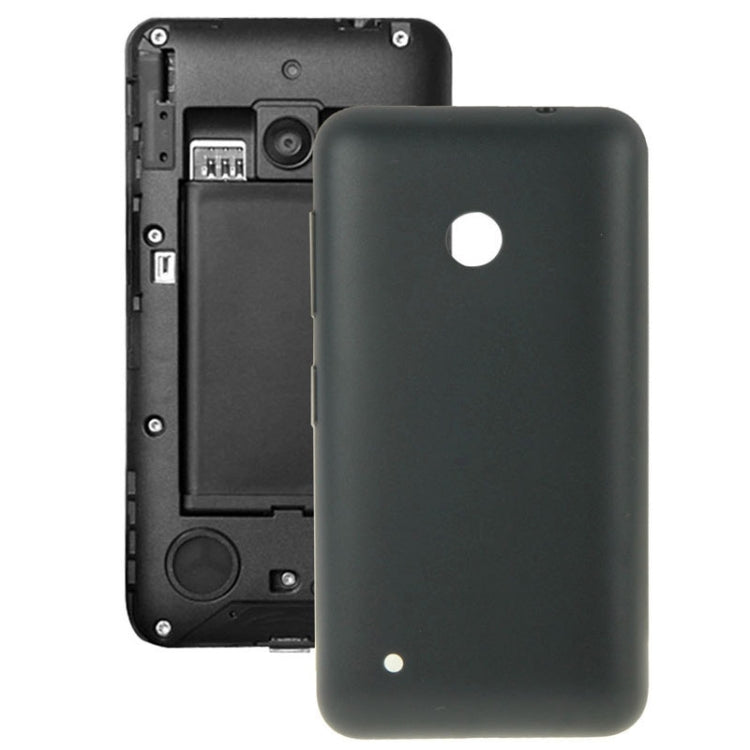 Tapa Trasera de Plástico de Color sólido Para Batería Para Nokia Lumia 530 / Rock / M-1018 / RM-1020 (Negro)