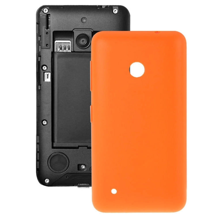 Tapa Trasera de Plástico de Color sólido Para Batería Para Nokia Lumia 530 / Rock / M-1018 / RM-1020 (Naranja)