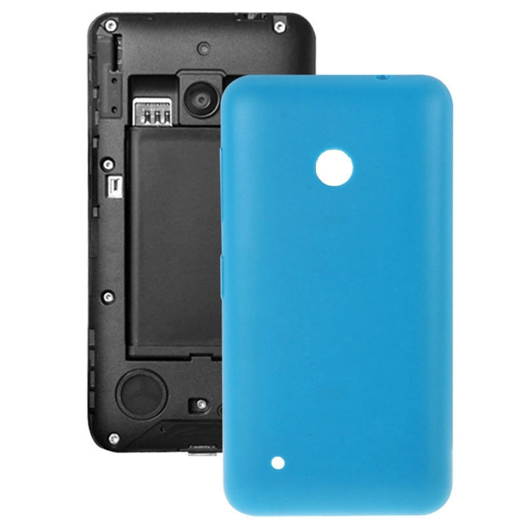 Tapa Trasera de Plástico de Color sólido Para Batería Para Nokia Lumia 530 / Rock / M-1018 / RM-1020 (Azul)