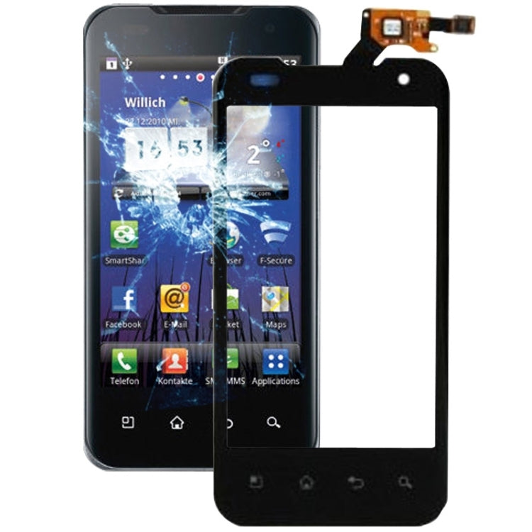 Touch Panel LG Optimus 2X P990 (Black)