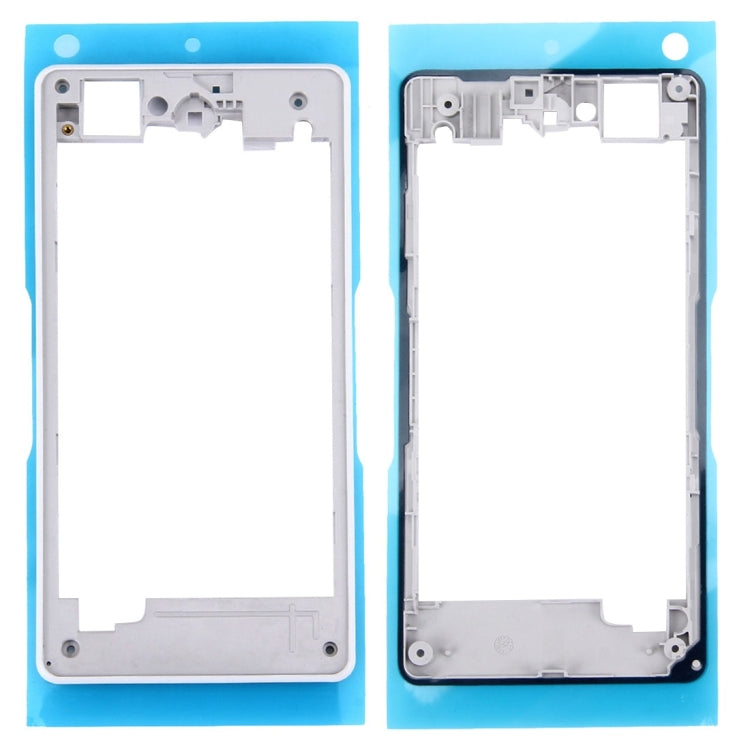 Back Housing Frame for Sony Xperia Z1 Compact / D5503 (White)