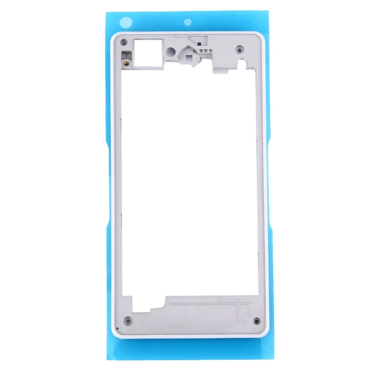 Cadre de boîtier arrière pour Sony Xperia Z1 Compact / D5503 (Blanc)