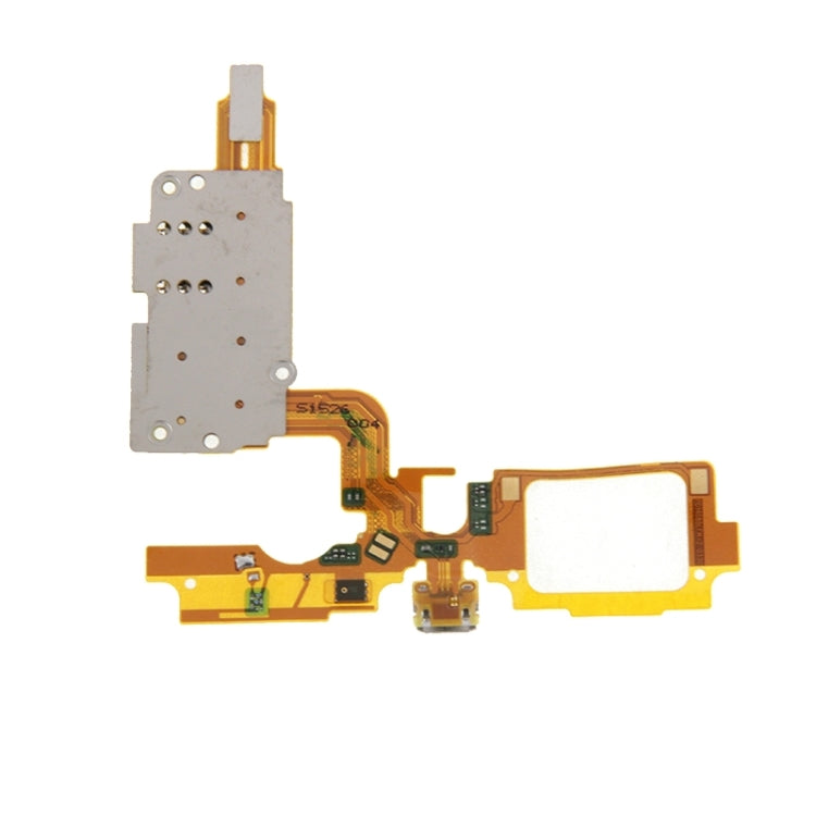 Charging Port Flex Cable + SIM Card Reader Contact For Vivo X5Max V X5Max +