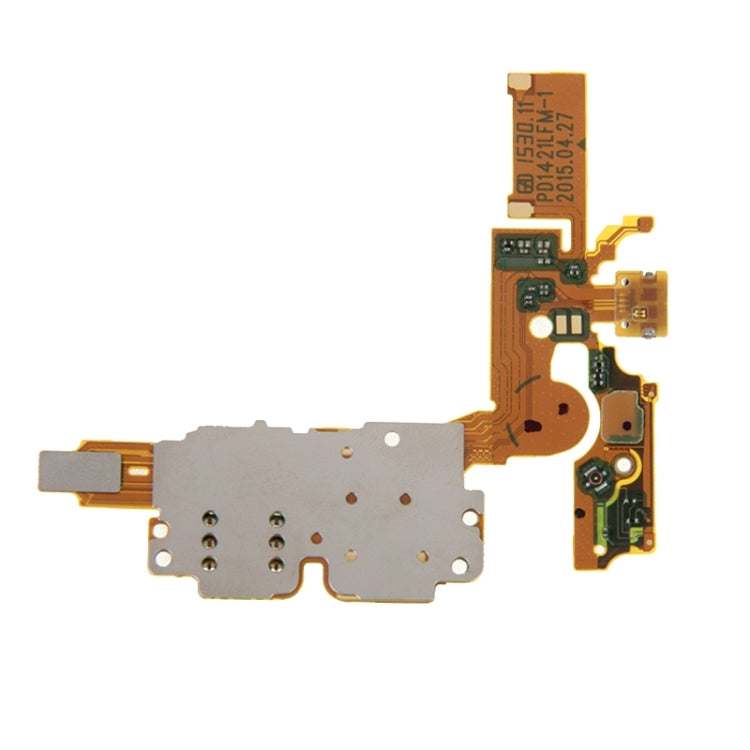 Puerto de Carga Flex Cable + Contacto de lector de Tarjeta SIM Para Vivo X5 Pro