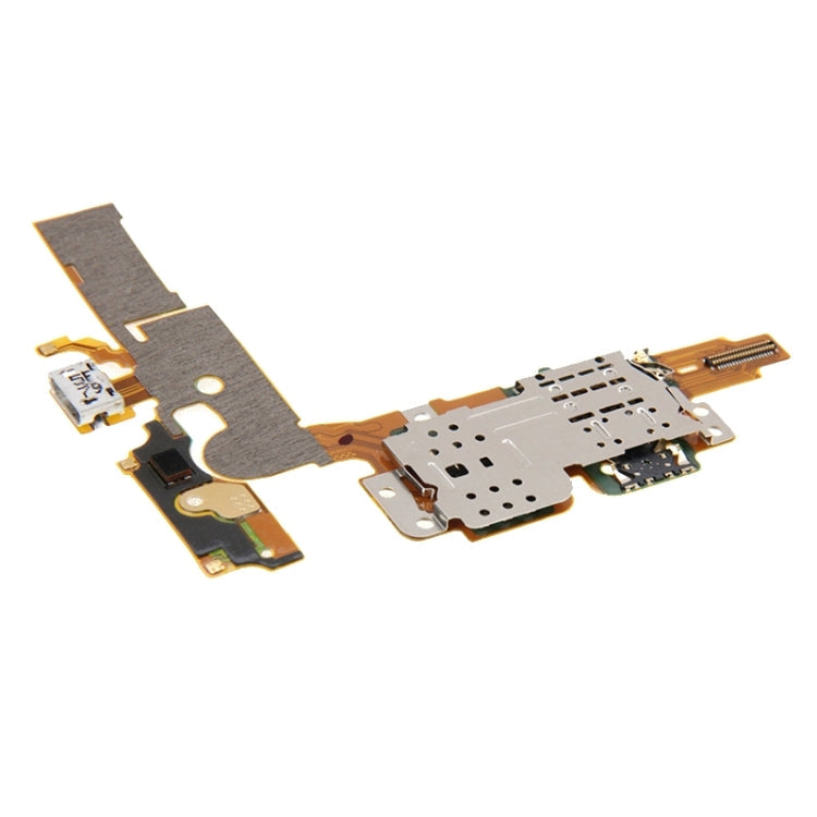 Puerto de Carga Flex Cable + Contacto de lector de Tarjeta SIM Para Vivo X5 Pro