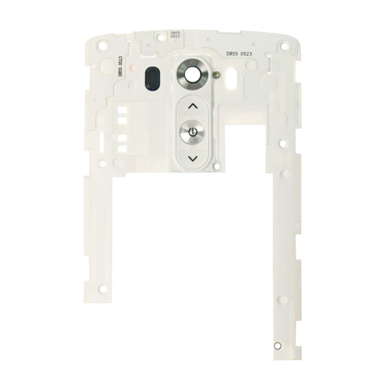 LG G3 / D855 Back Plate Housing Camera Lens Panel (Blanc)