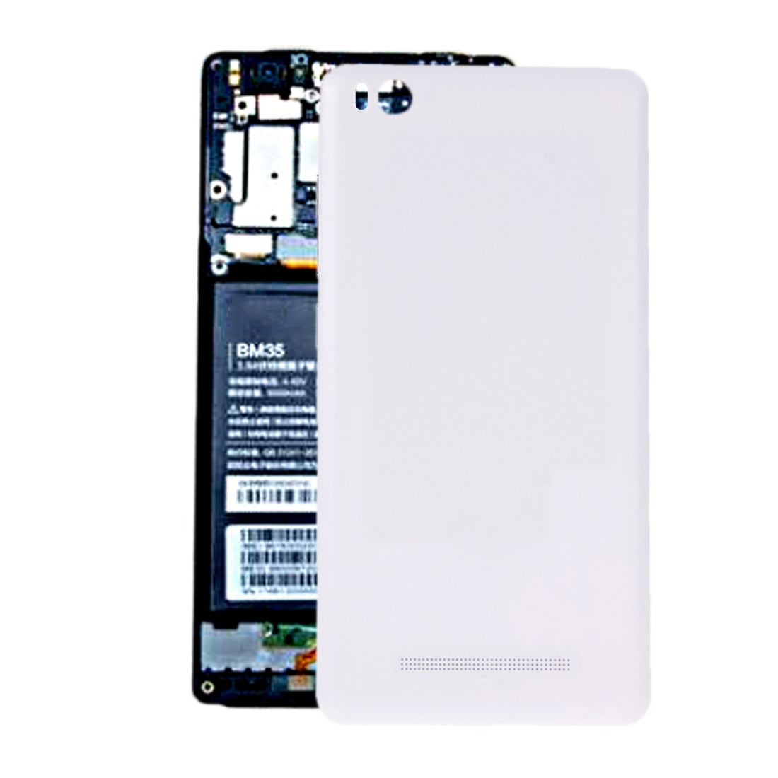 Cache Batterie Cache Arrière Xiaomi Mi 4c Blanc