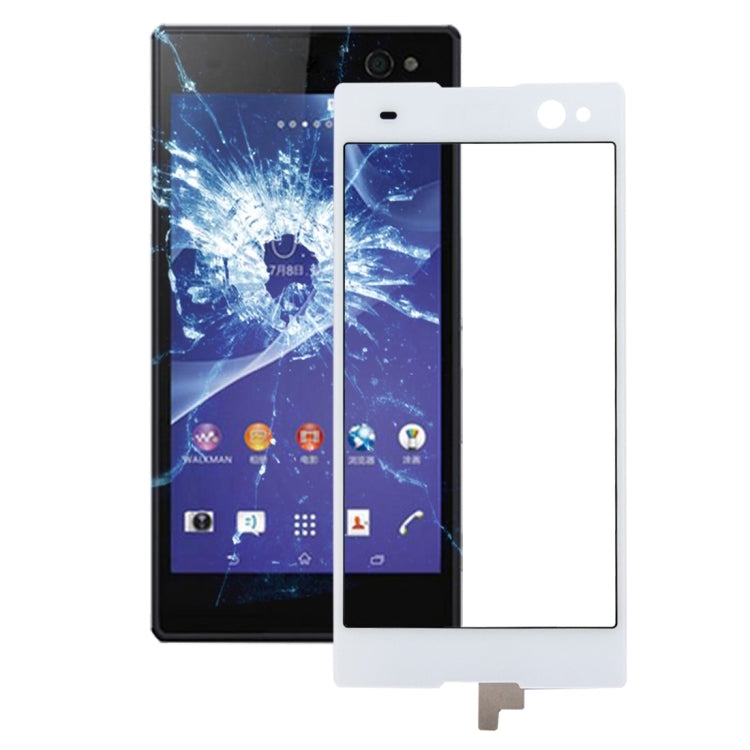 Écran tactile pour Sony Xperia C3 (Blanc)