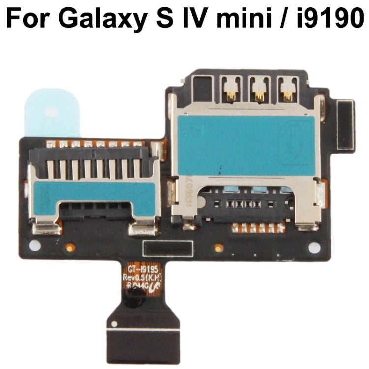 Card Flex Cable for Samsung Galaxy S4 Mini / i9190 / i9195