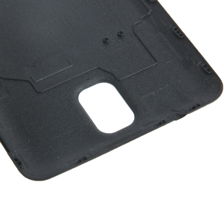 Couvercle de batterie en plastique d'origine Litchi Texture pour Samsung Galaxy Note 2I / N9000 (Noir)