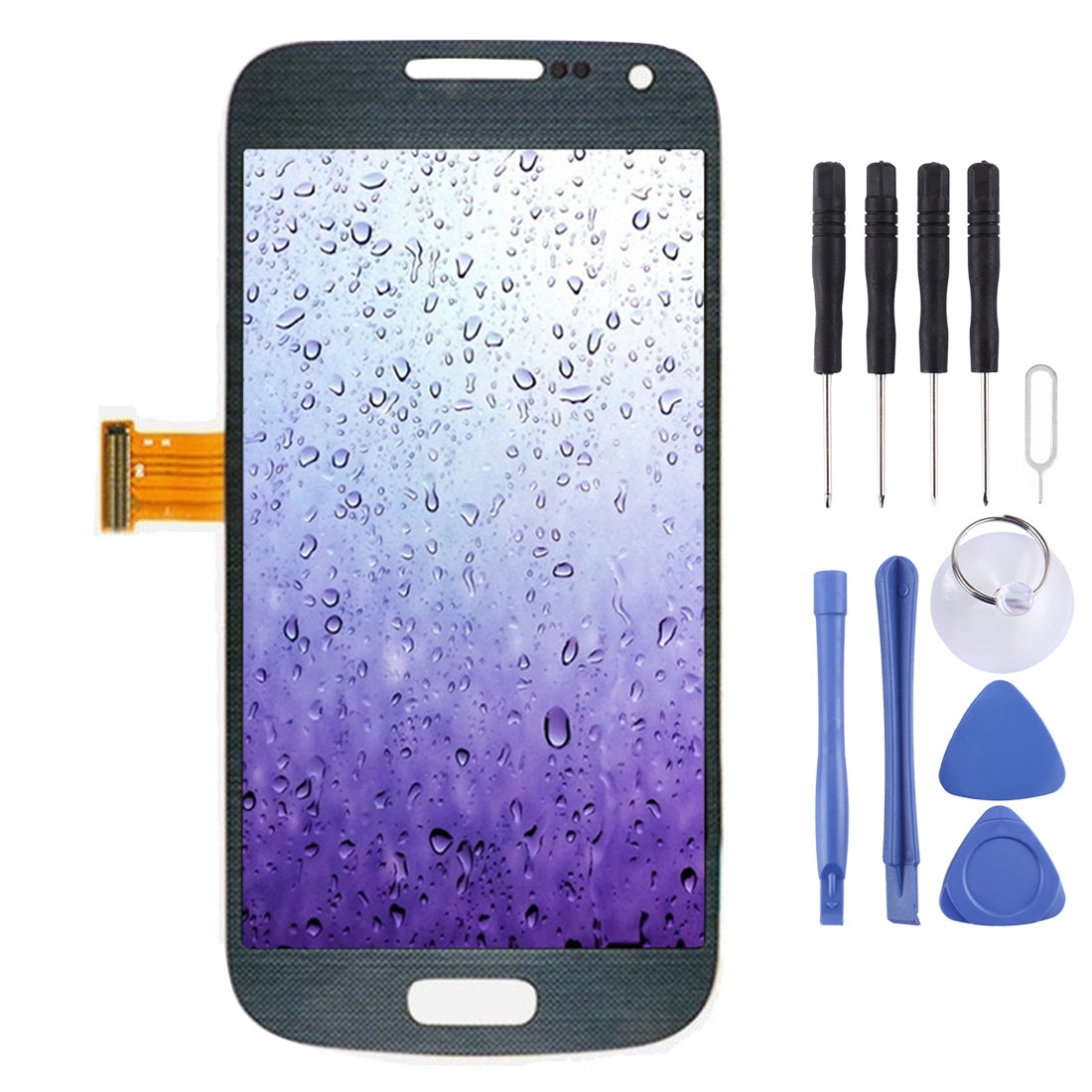 Ecran LCD + Vitre Tactile Samsung Galaxy S4 Mini i9195 i9190 Noir