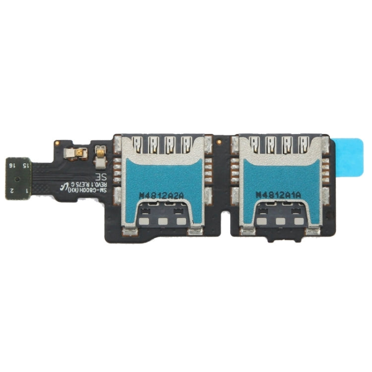 Card socket flex cable for Samsung Galaxy S5 Mini / G800H