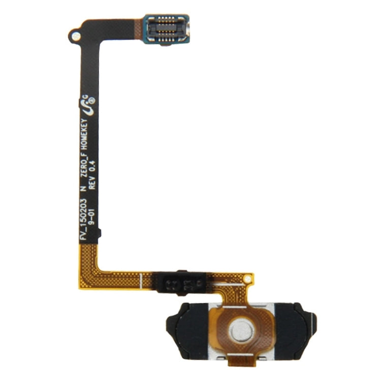 Cable Flex de Botón de Inicio con identificación de Huellas Dactilares para Samsung Galaxy S6 / G920F (Negro)