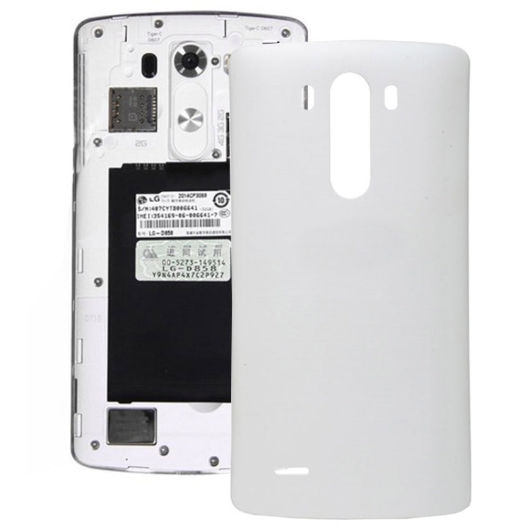 Coque arrière d'origine avec NFC LG G3 (Blanc)