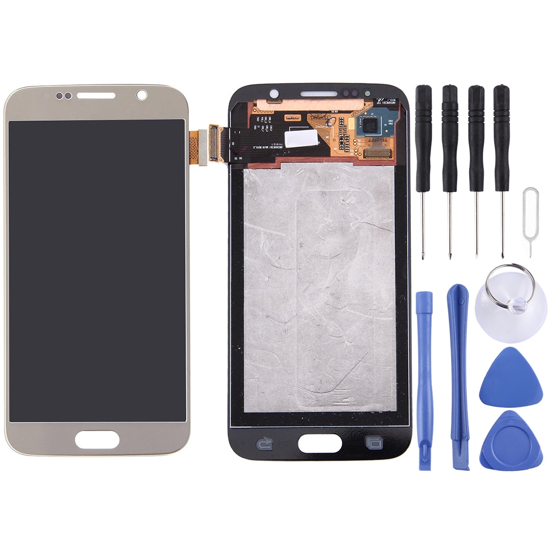 Ecran LCD + Vitre Tactile Samsung Galaxy S6 G920 Or