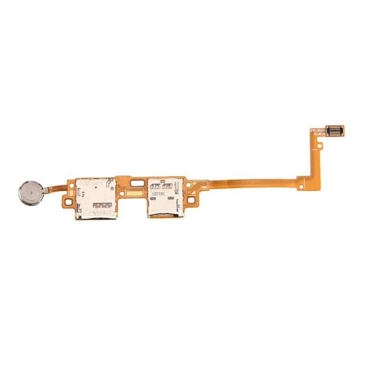 SIM and SD Card Reader Contact Flex Cable for Samsung Galaxy Note 10.1 (2014 edition) / P600 / P605