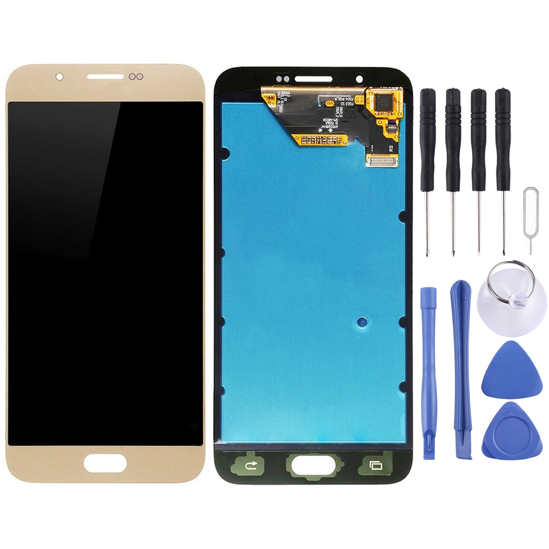 Ecran LCD + Vitre Tactile Samsung Galaxy A8 A8000 Or