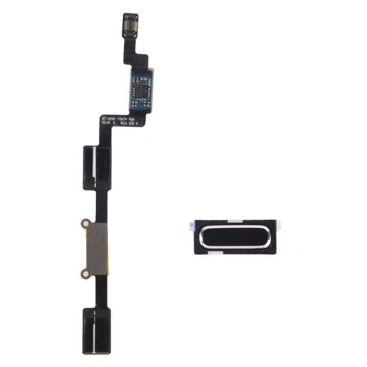 LCD Central Plate with Button Cable for Samsung Galaxy S4 Mini / i9195 (Black)