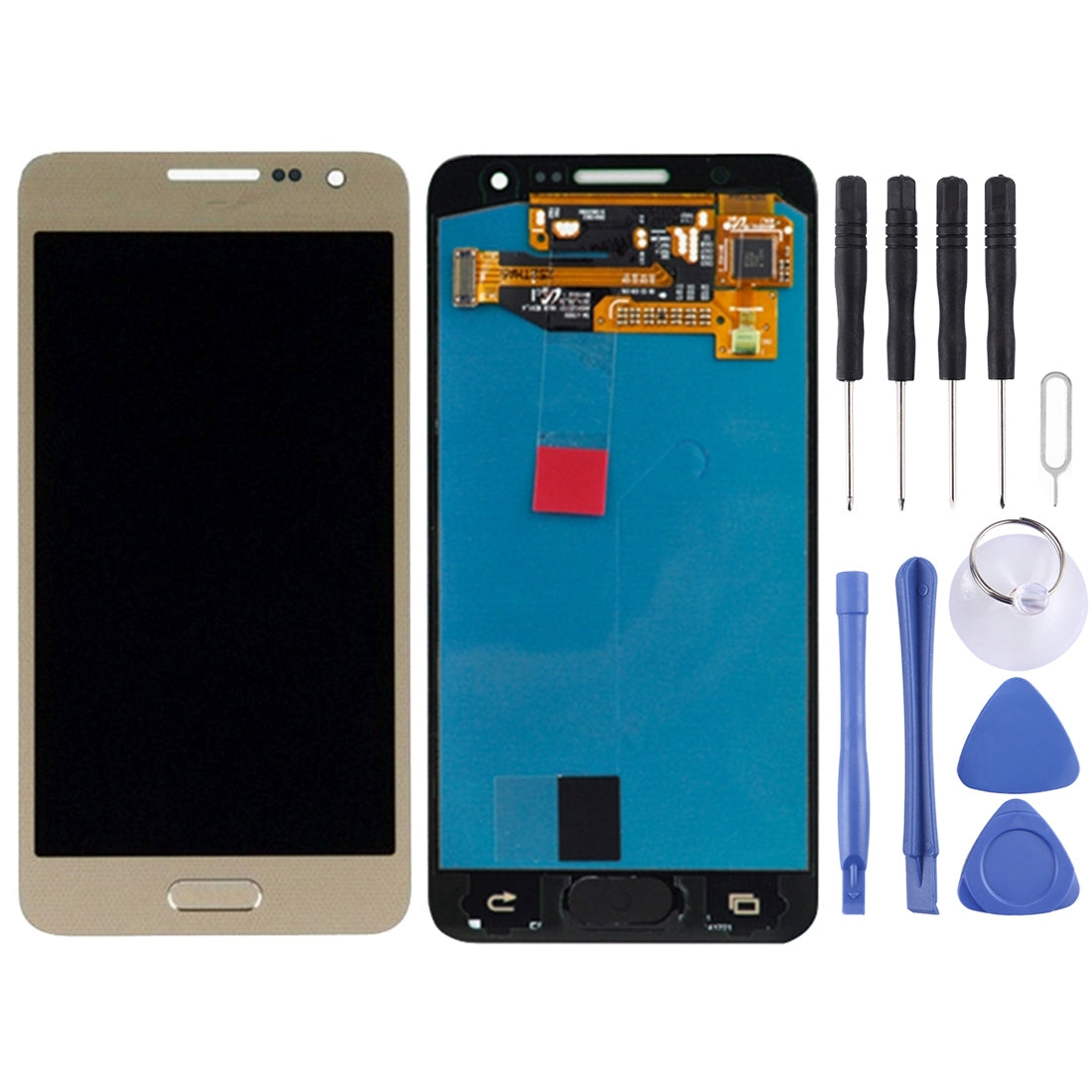 Pantalla LCD + Tactil Digitalizador Samsung Galaxy A3 A300 A300F A300FU Dorado